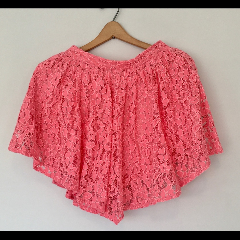 NWT Revolve NBD Make Me Blush lace Mini Skirt y2k size small - Picture 5 of 8